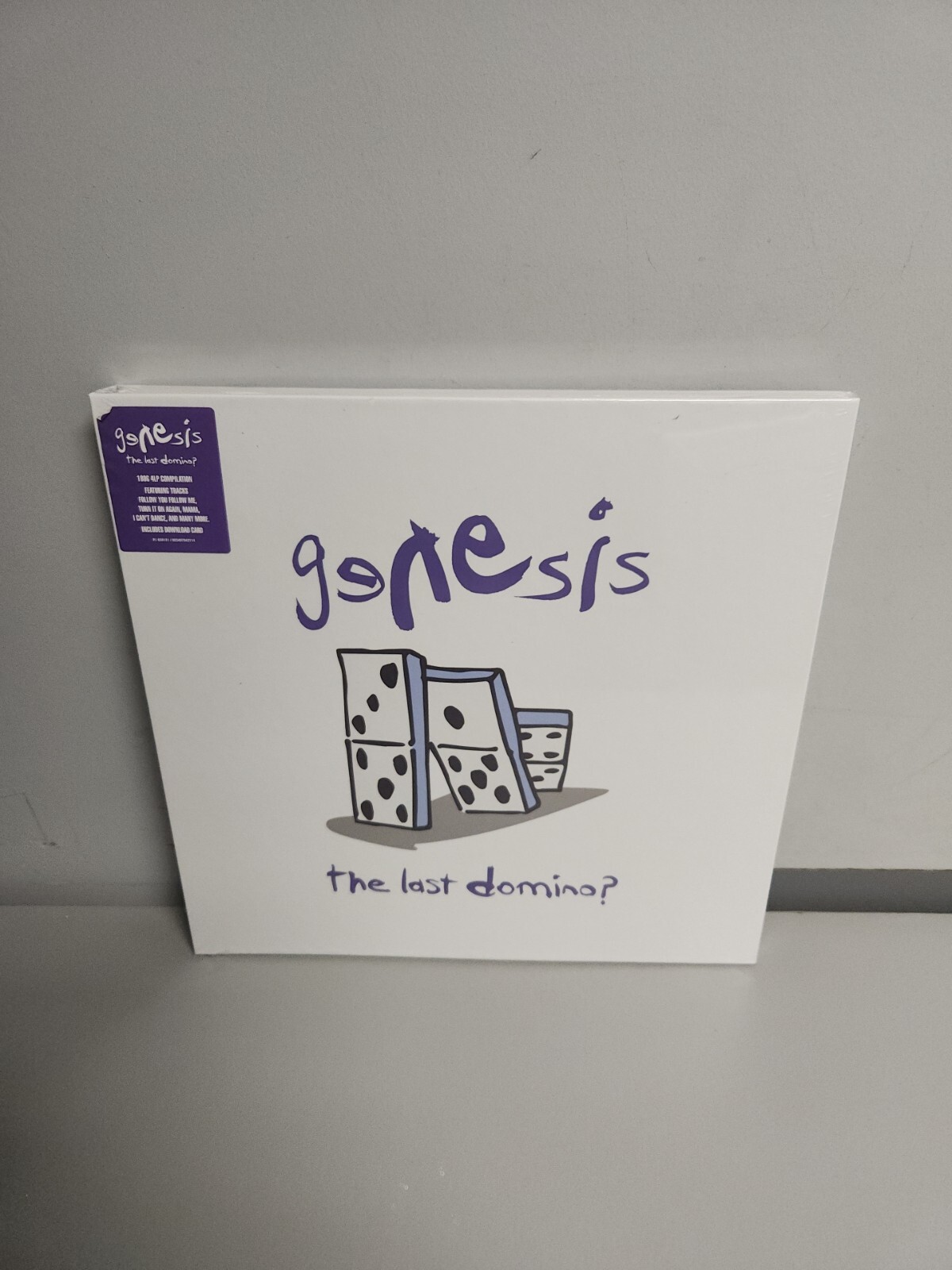 Genesis – The Last Domino? – 4 Vinyl LP Box Set – Brand New Sealed. E.U. Import