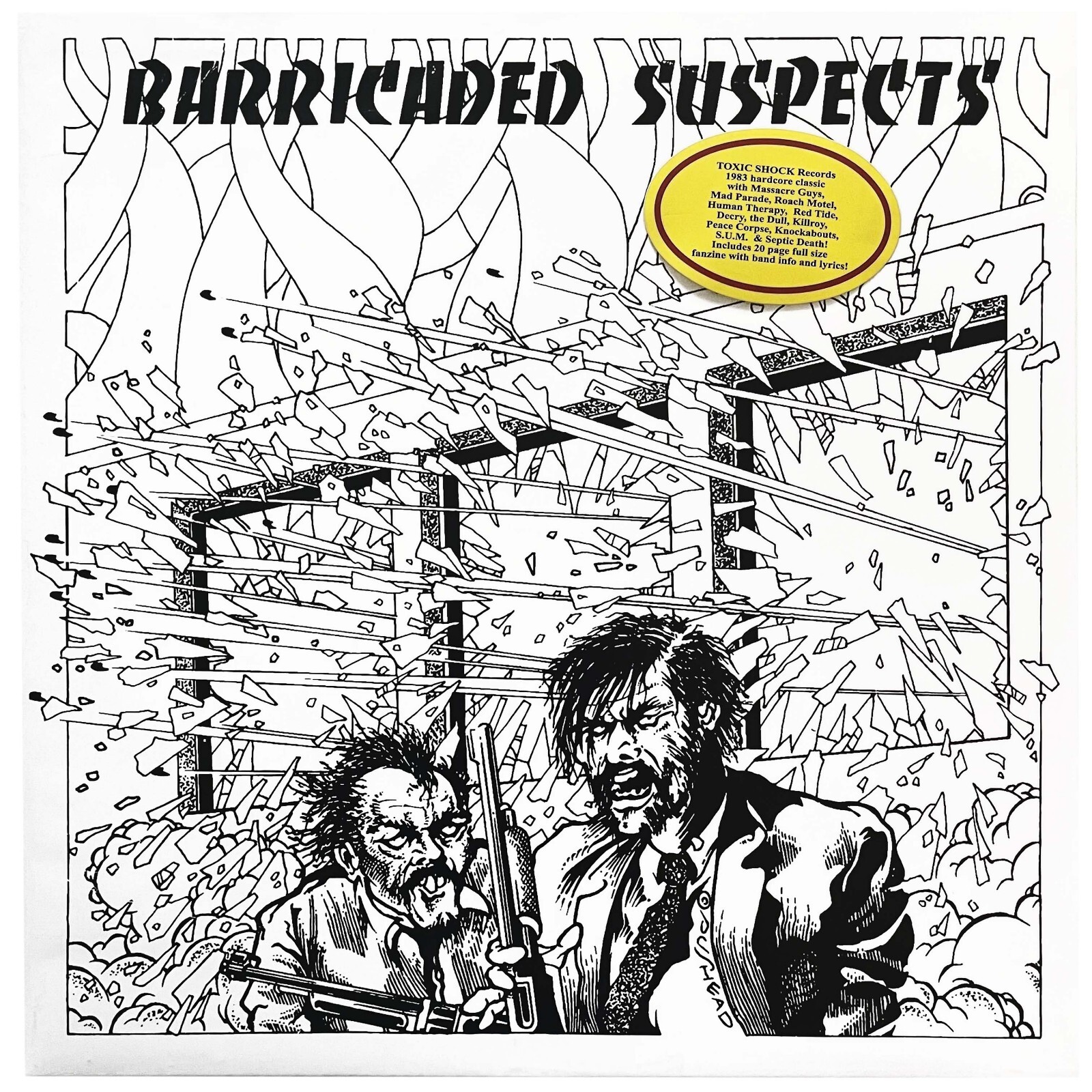 Various Artists – Barricaded Suspects – Reissue (Black Vinyl) Toxic Shock– New