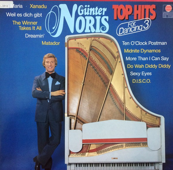 Gunter Noris – Top Hits For Dancing 3 – Vinyl Record – K12526z
