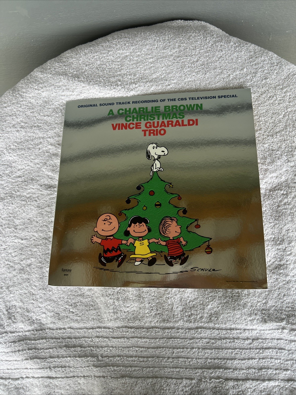 1970s Vince Guaraldi Trio A Charlie Brown Christmas LP Vintage Fantasy US Press