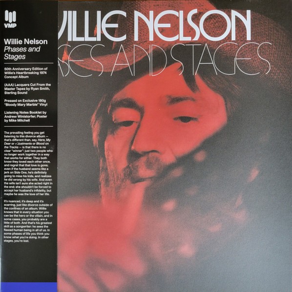 Willie Nelson – Phases And Stages – COUNTRY *NEW/COLOR/VMP*