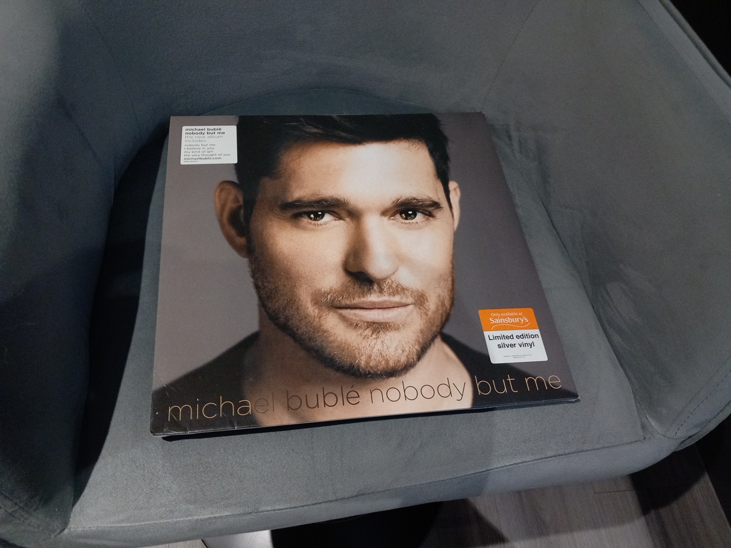 Michael Bublé Nobody But Me Sainsbury’s LTD EDT SILVER LP VINYL NEW SEALED