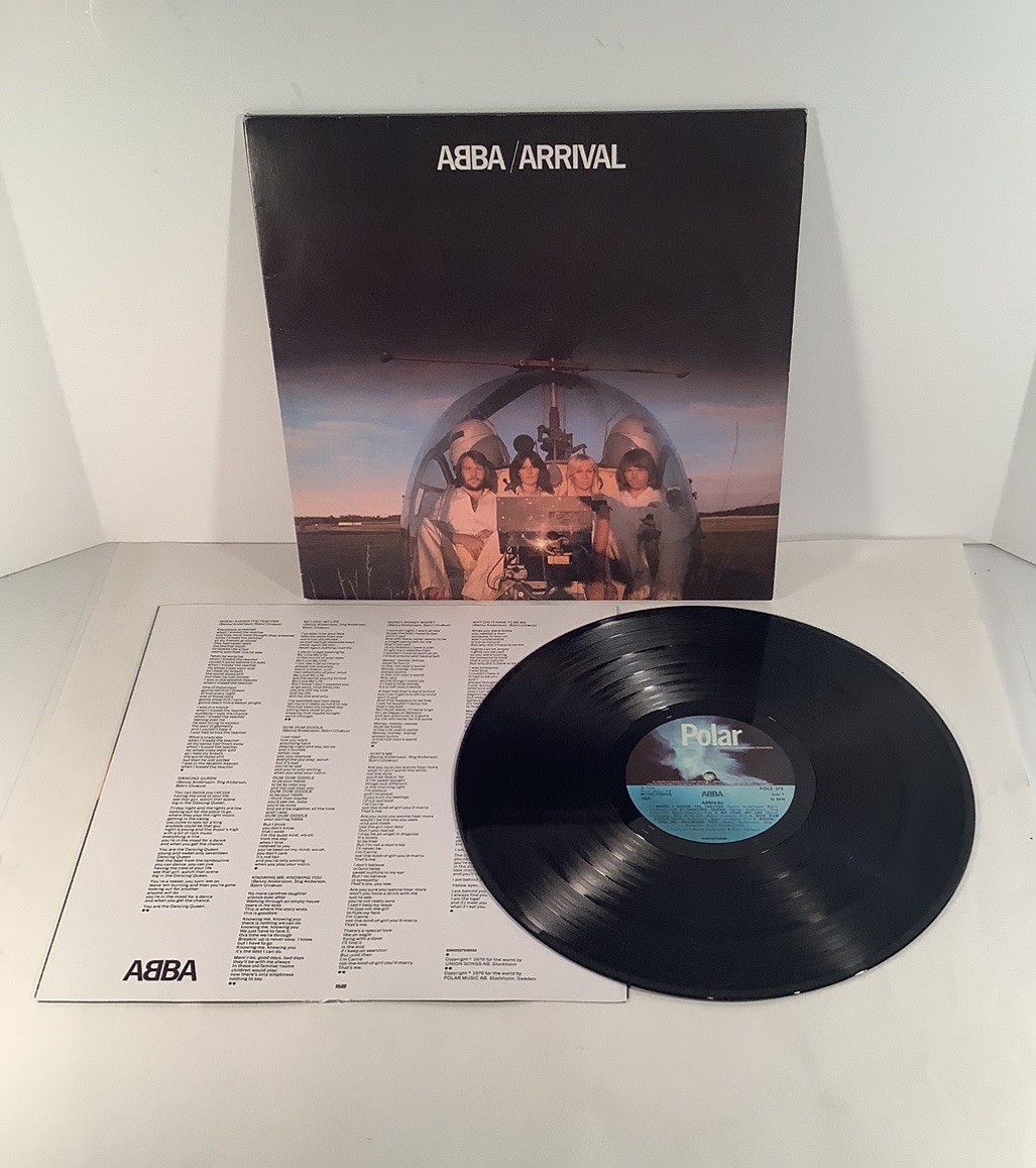 ABBA “Arrival” Vinyl LP Record 1976 Polar Music Production POLS272