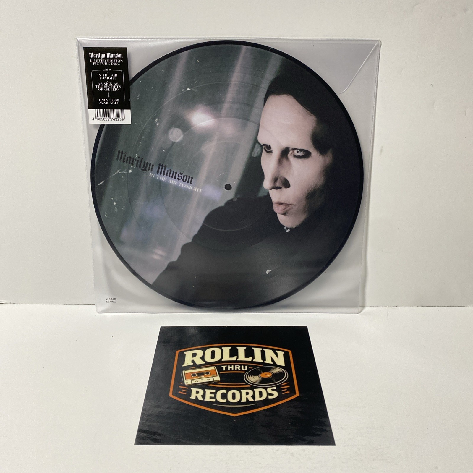Marilyn Manson In The Air Tonight 12” Picture Disc Limited Edition 1/5000