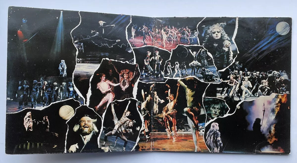 Andrew Lloyd Webber ‎– Cats LP ORIG 1981 London Cast Polydor ‎UK – CATX 001 EX