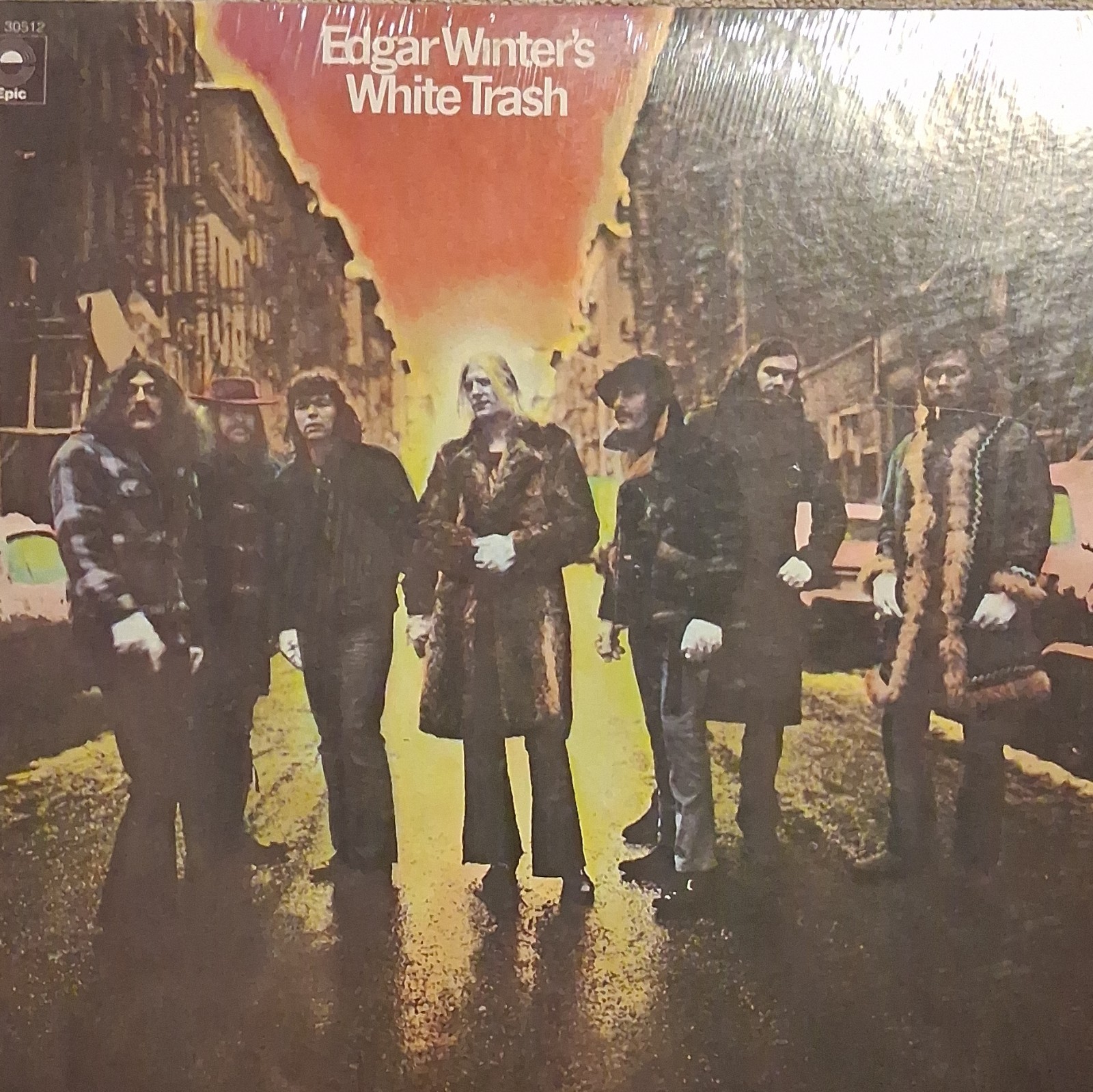Edgar Winter Edgar Winter’s White Trash LP Vinyl Epic Records 30512 Rock