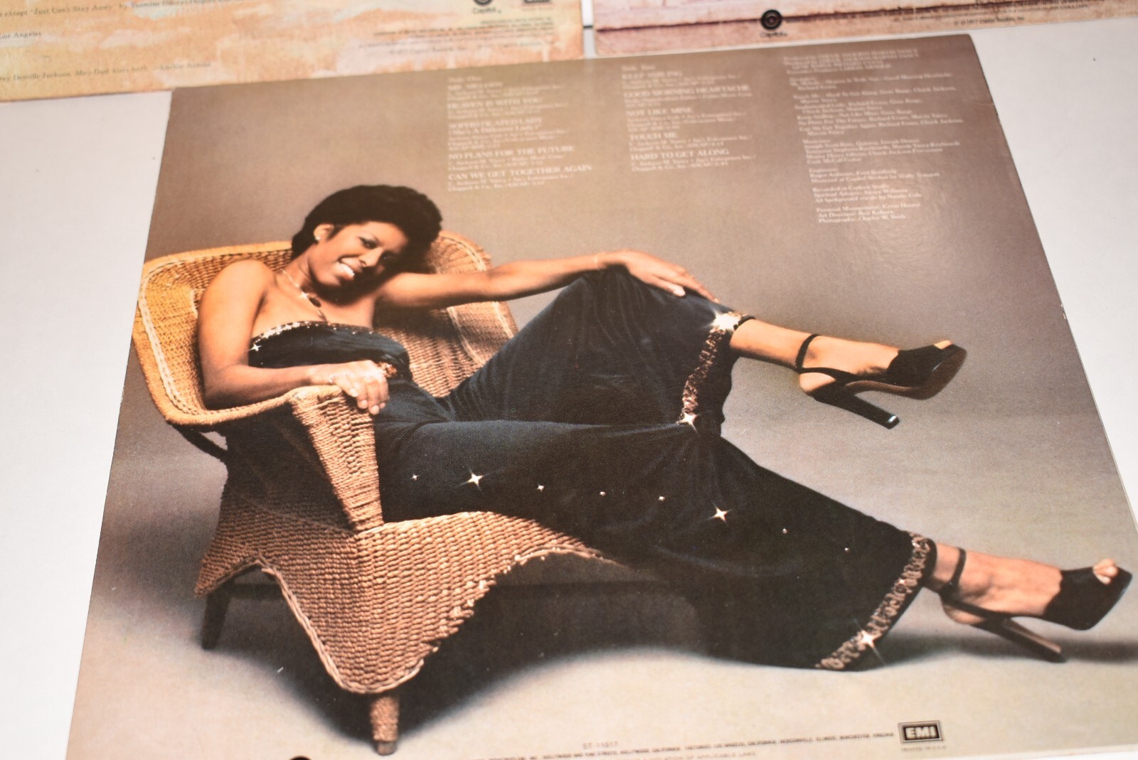 Lot of 3 Natalie Cole Vinyl, LP Natalie, Unpredictable & Thankful