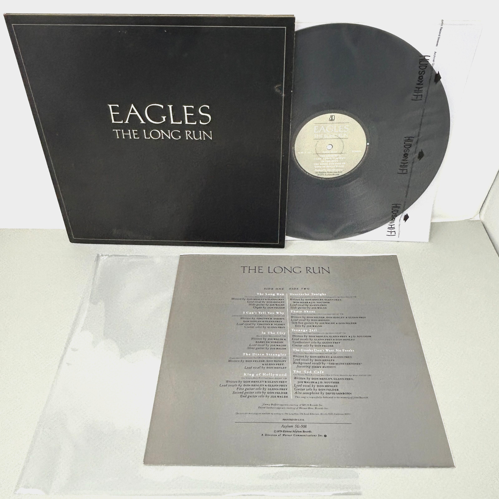 NM-EAGLES The Long Run 1ST PRESS vintage vinyl records lp gatefold 1979 5e508