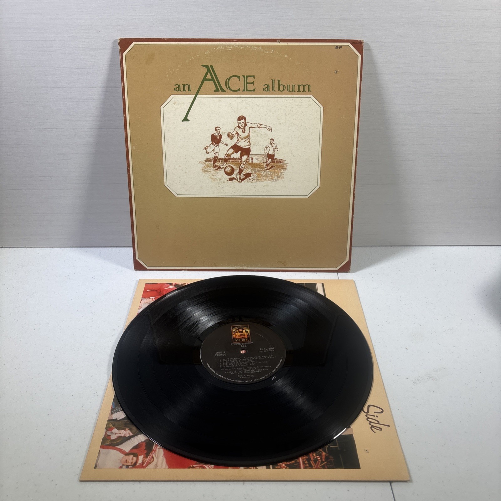 ACE – An Ace Album OG Vinyl LP, Anchor Records,1974