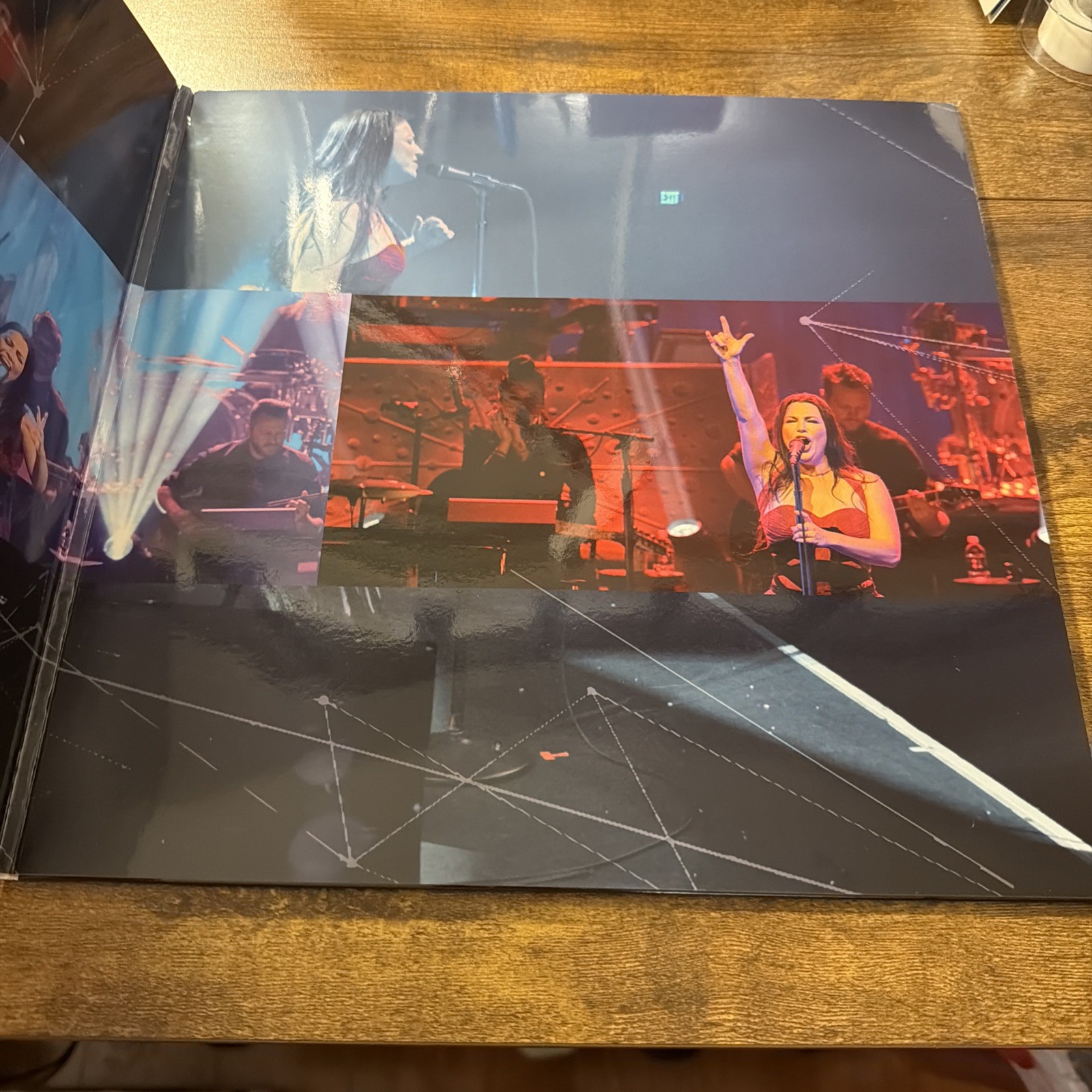 EVANESCENCE SYNTHESIS LIVE VINYL RECORD LIMITED TO 2000 NUMBERED EDITION RED