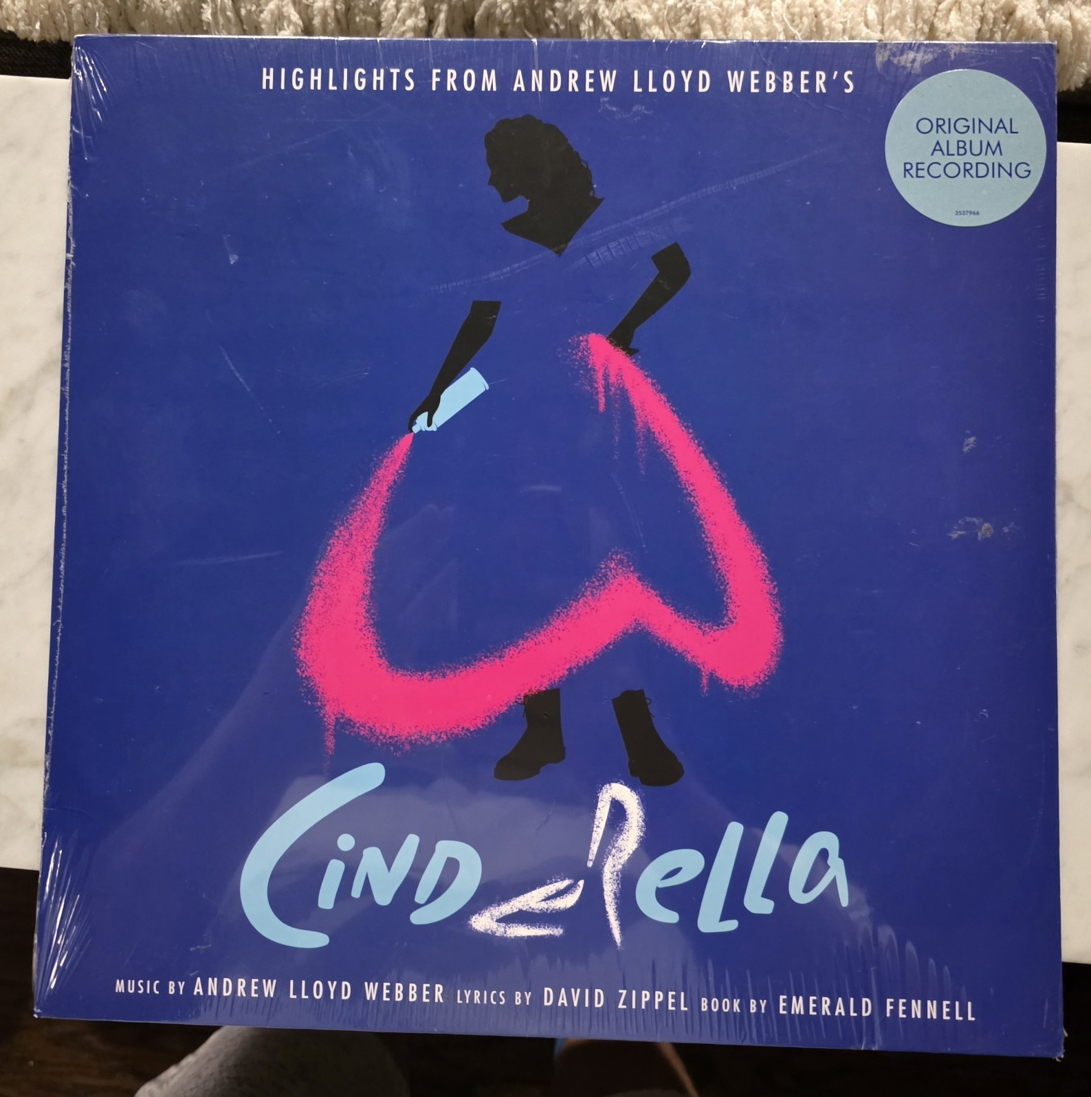 Polydor Andrew Lloyd Webber Cinderella Highlights 2021 Vinyl LP Musical, Sealed