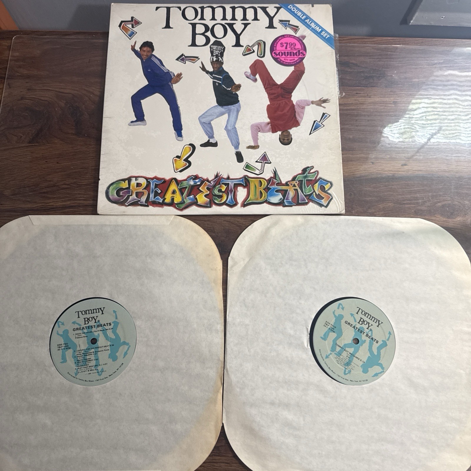 Tommy Boy Greatest Beats 1985 Double Album Set Greatest Beats Vinyl Records