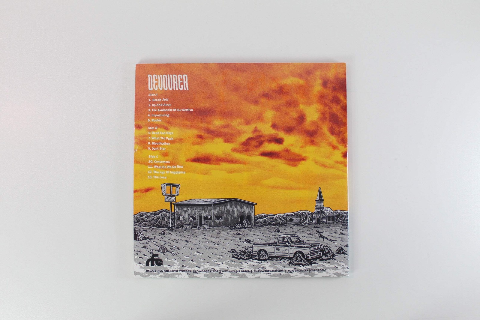 Cursive – Devourer on Run For Cover Ltd Nuclear Galaxy Vinyl Sealed