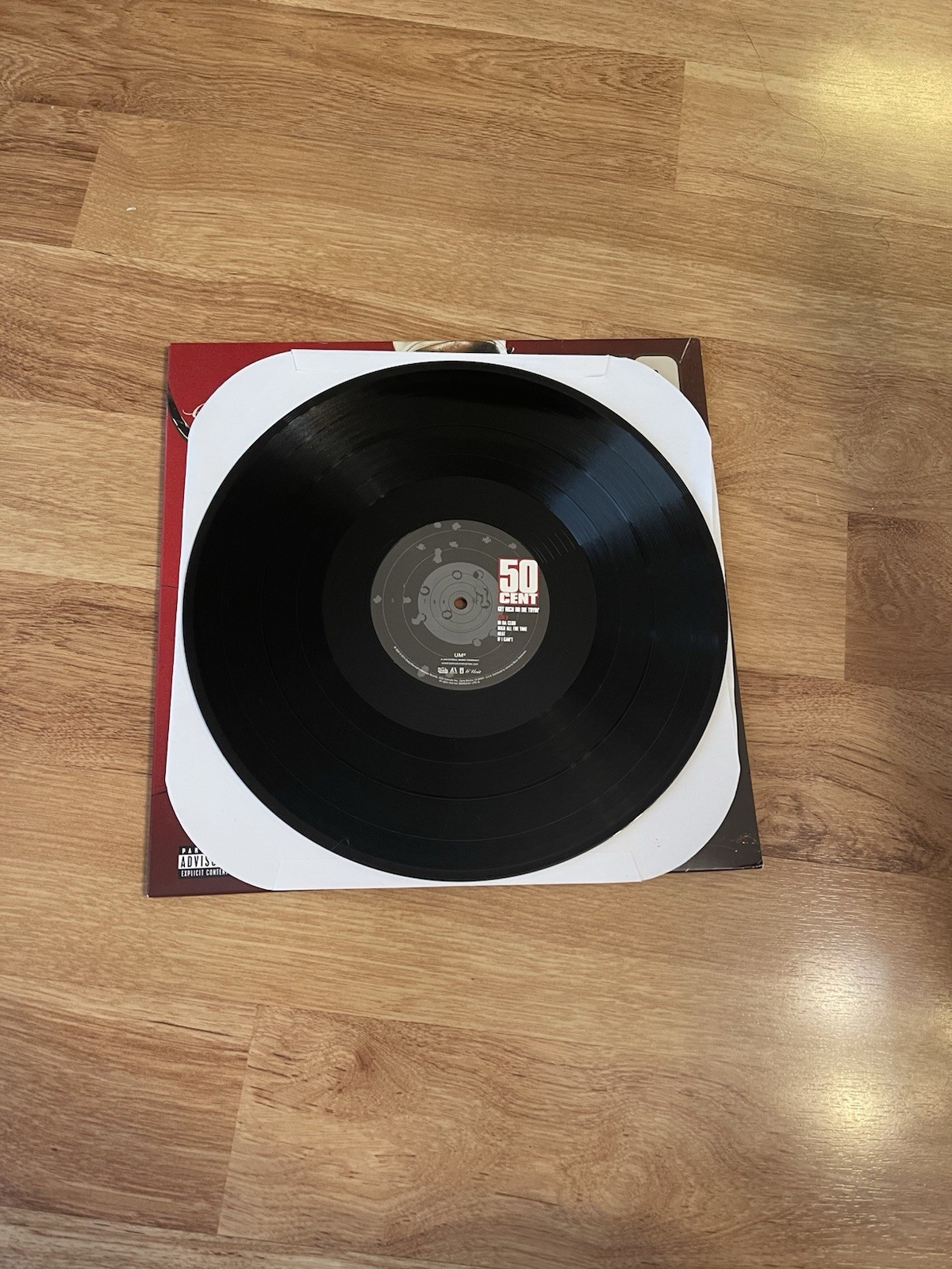 50 Cent Get Rich Or Die Tryin’ Rap Hip-Hop Vinyl