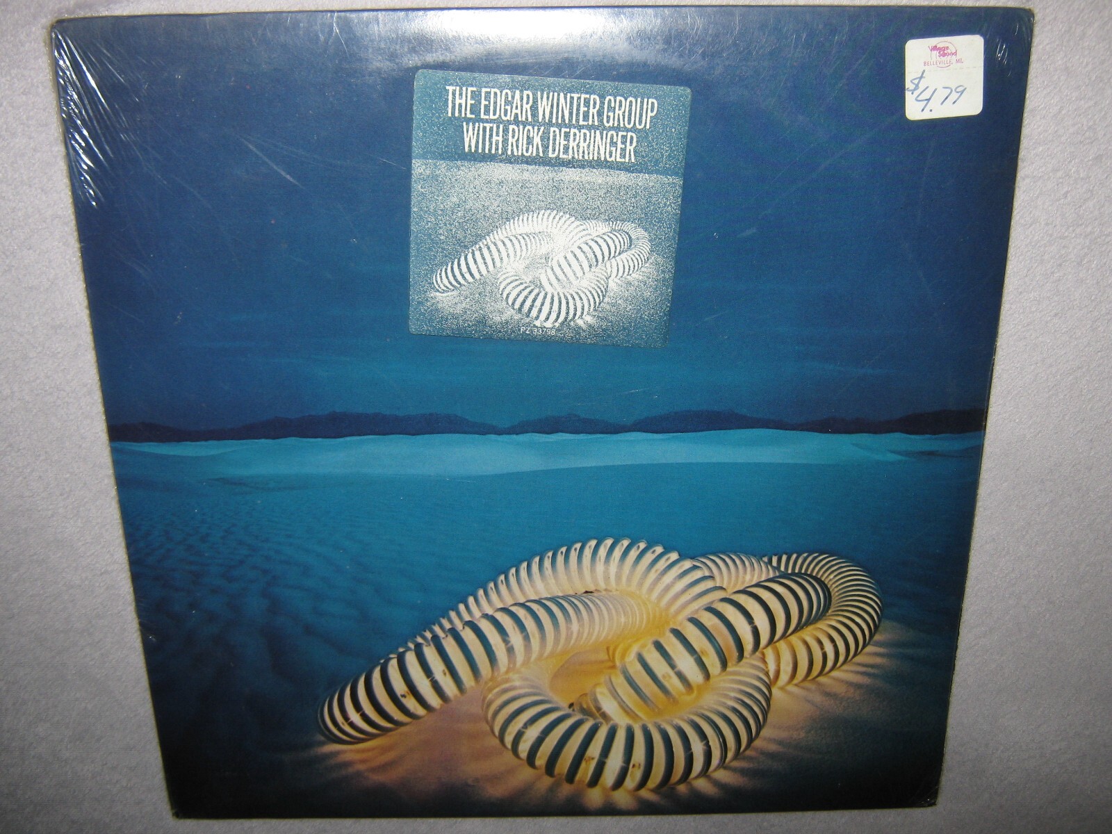 The EDGAR WINTER Group with RICK DERRINGER ORIGINAL SEALED Vinyl LP 1975 PZ33798