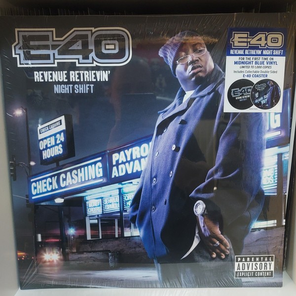 E-40 – Revenue Retrievin’: Night Shift [Midnight Blue 2 LP] – HIP HOP