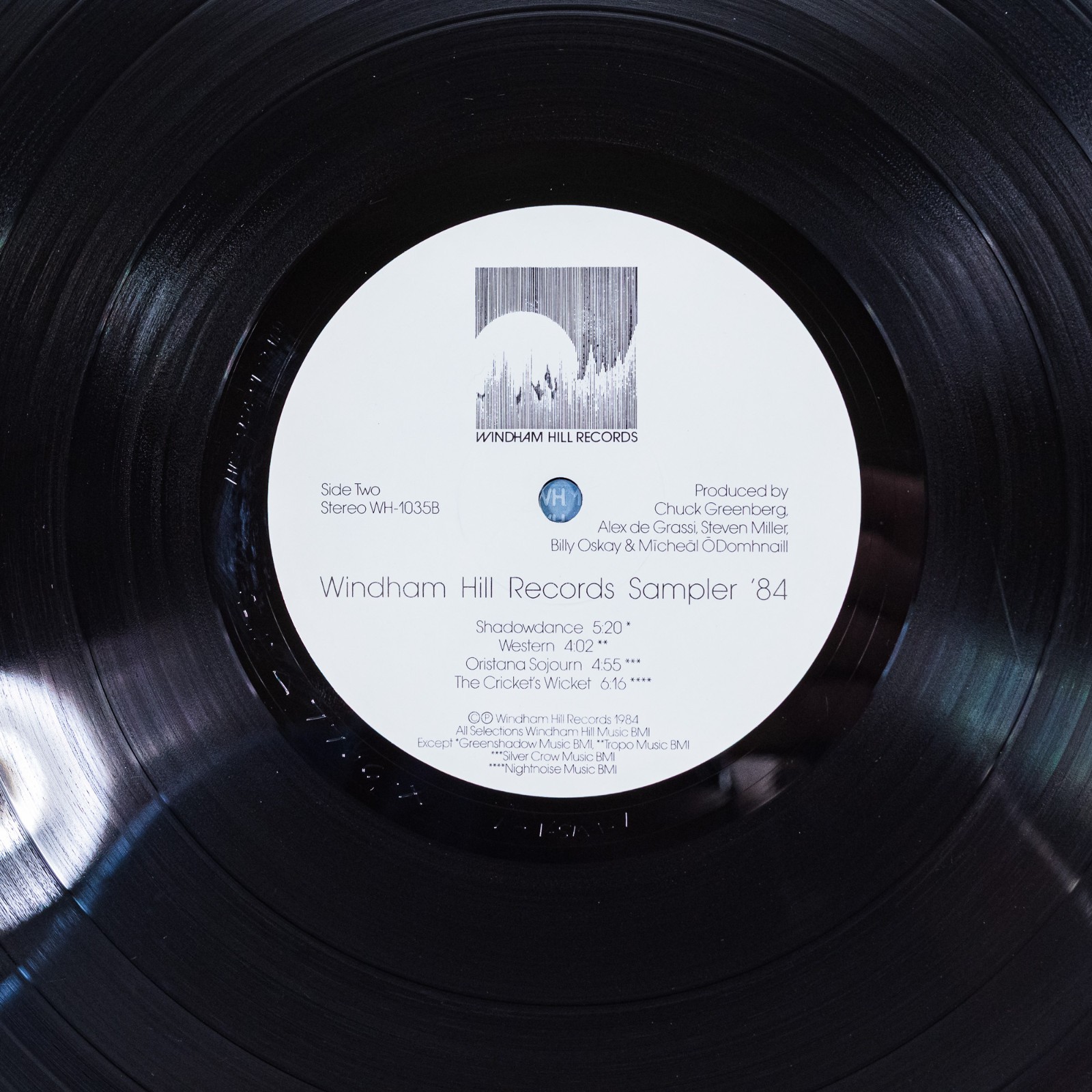Various – Windham Hill Records Sampler 1984 12″ Vinyl LP WH-1035 Jazz EX/VG+