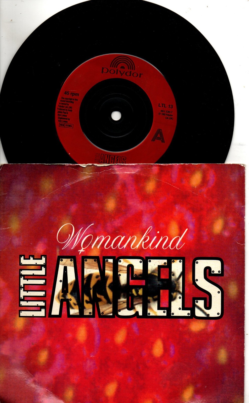 Little Angels:Womankind/Schizophrenia blues:UK Polydor:1992