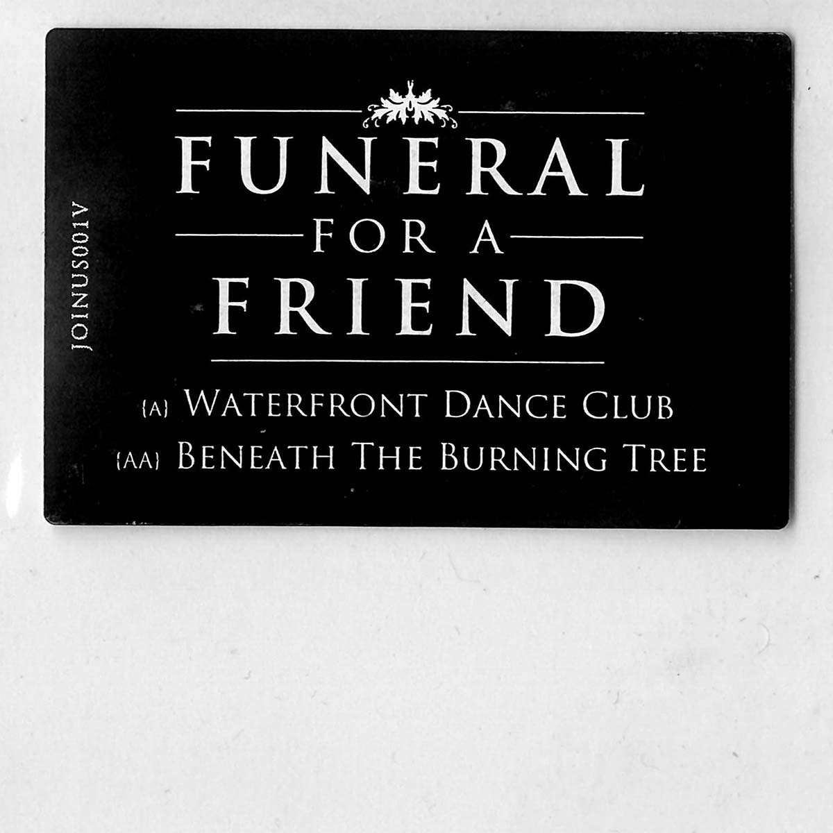 FUNERAL FOR A FRIEND Waterfront Dance Club UK 2008 Join Us 🟢MINT-/MINT-🟢