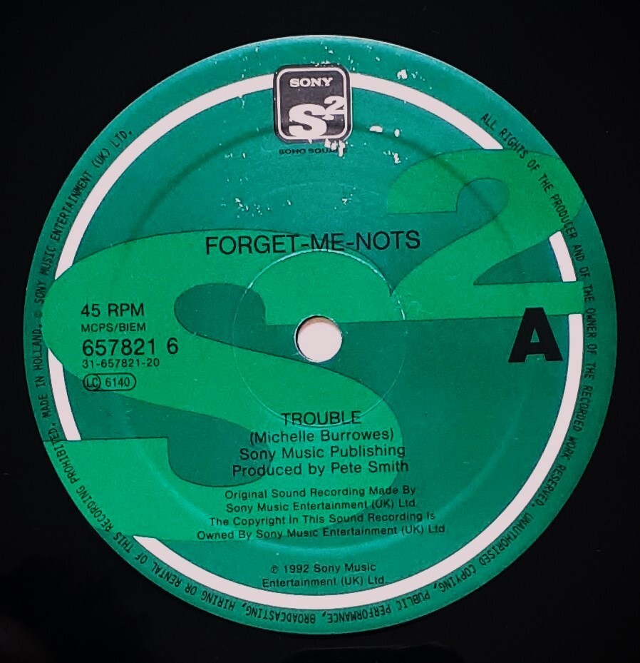 FORGET-ME-NOTS – Trouble 1992 12″ VINYL 90’S INDIE ROCK / POP