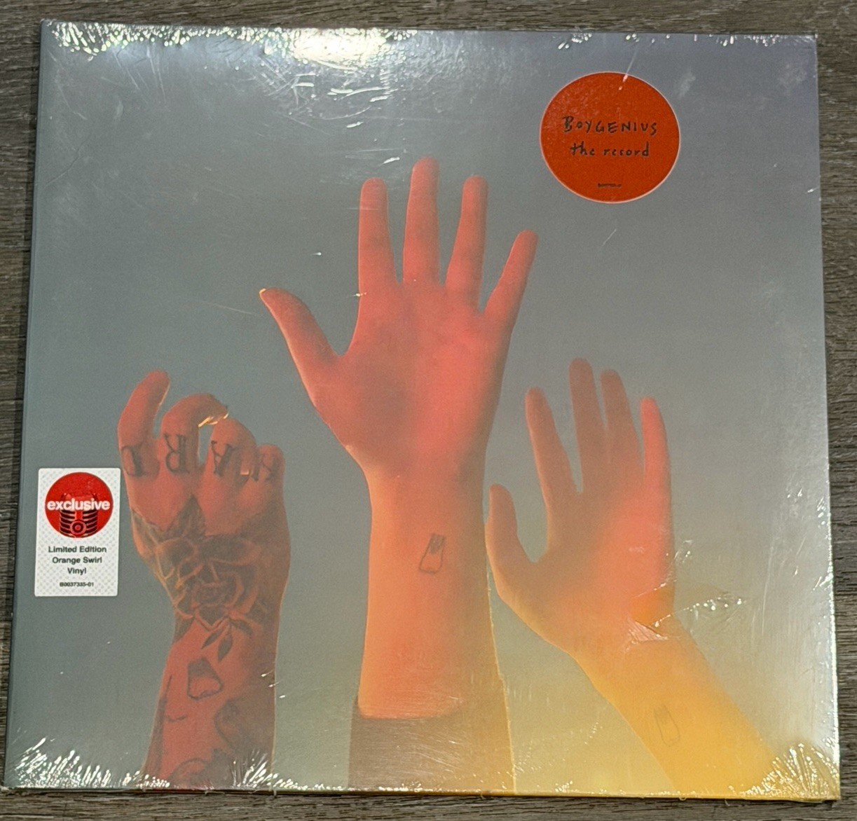 Brand New Boy Genius The Record Orange Swirl Vinyl LP Special Edition Unopened