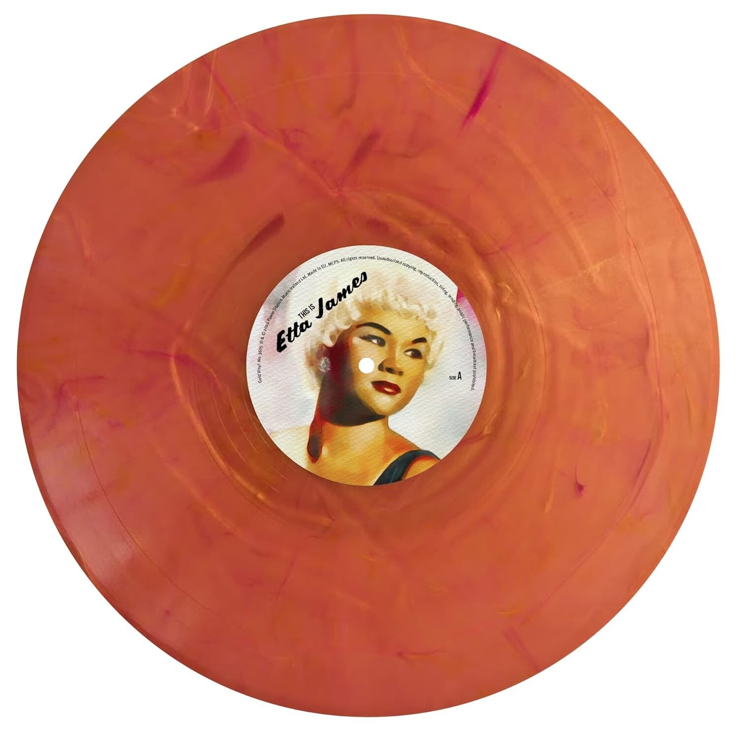 Etta James – This Is Etta James LP Red Marble Colored Vinyl – Compilation Album