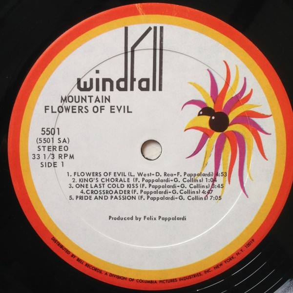 Mountain – Flowers Of Evil (LP) (Very Good Plus (VG+)) – 3917312740