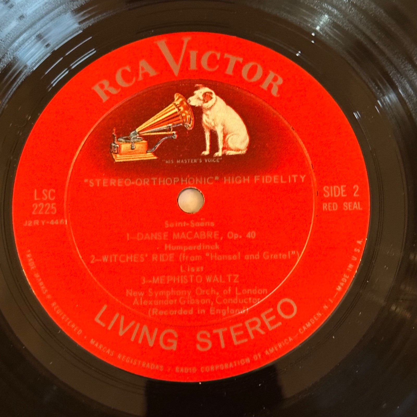 Alexander Gibson NM! ED1 1s/1s DG RCA Living Stereo lp Witches Brew TAS