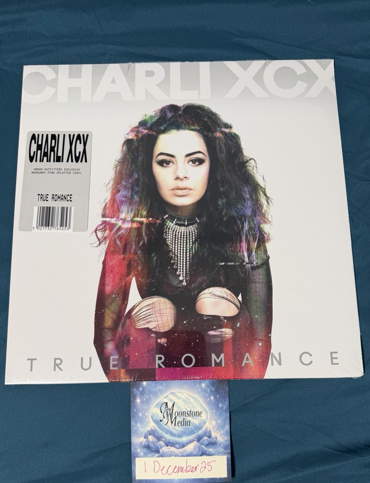 Charli XCX True Romance Urban Outfitters Exclusive Burgundy Splatter LP *Sealed*