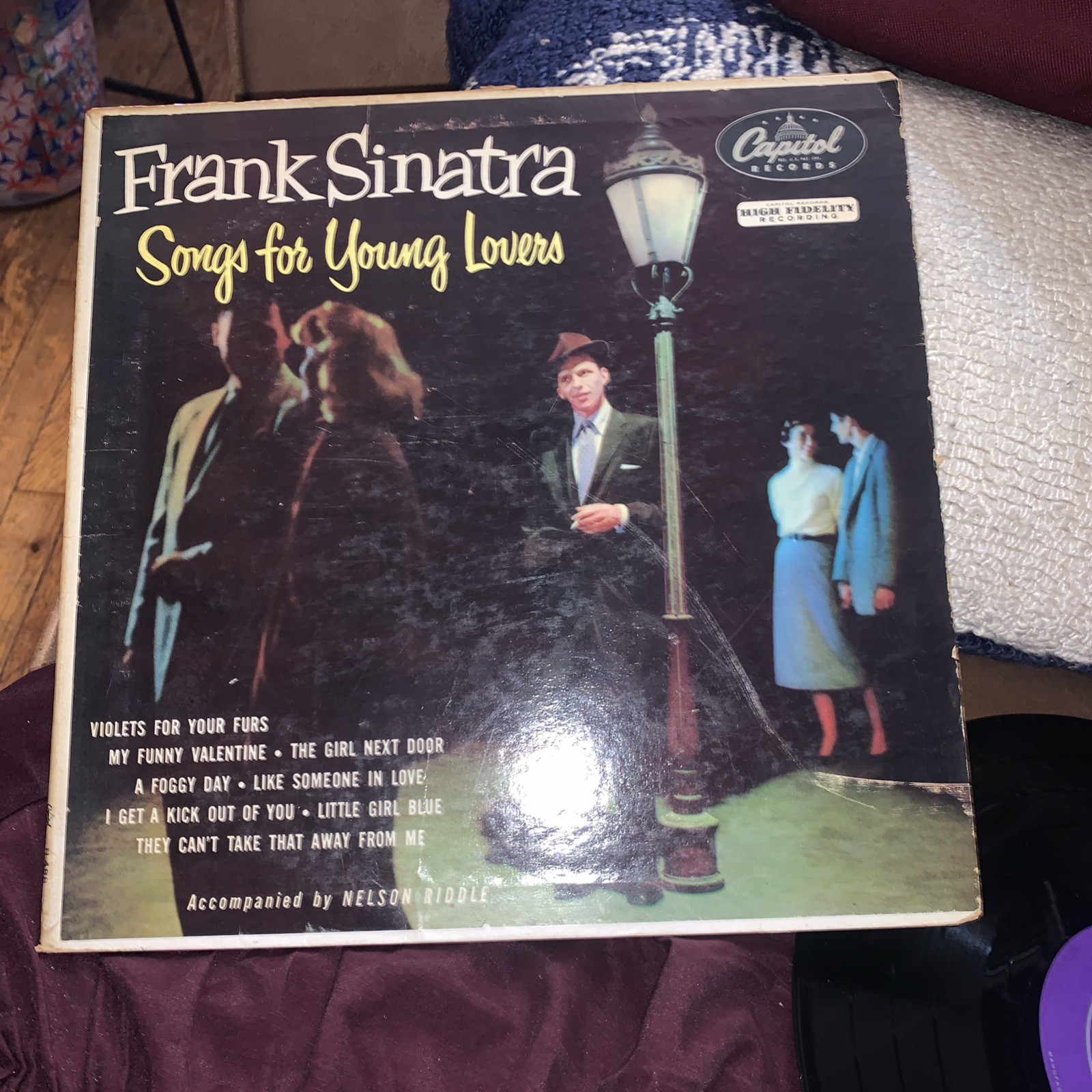 Songs for Young Lovers by Frank Sinatra (Record, 1954 Capitol 10 Inch VG