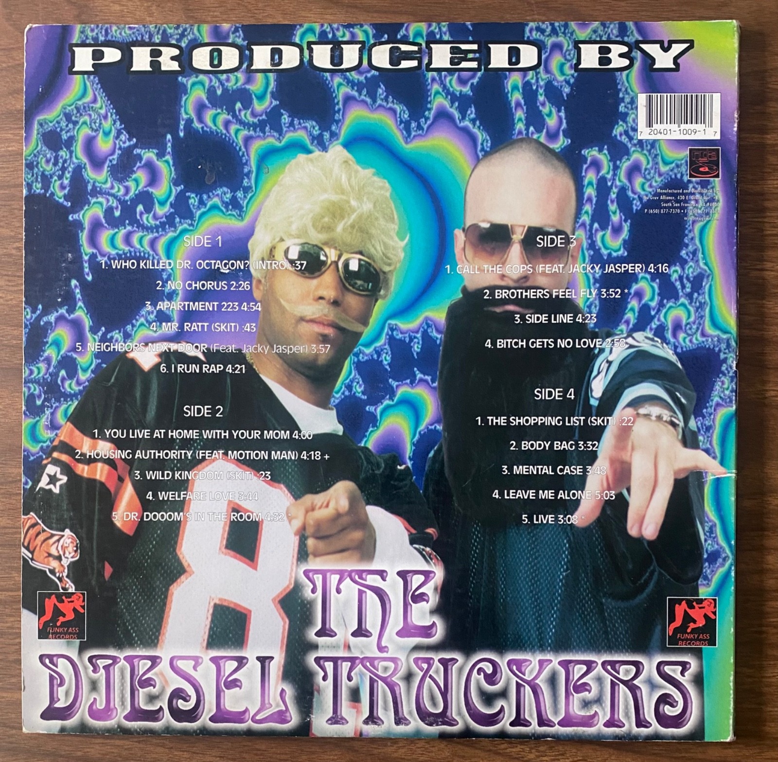Dr. Dooom – First Come, First Served 2xLP – 1999 Funky Ass dr octagon kool keith