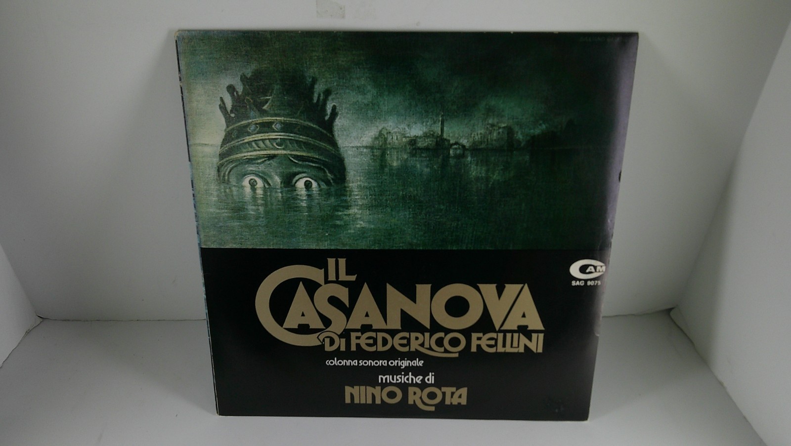 IL CASANOVA fellini nino rota CAM 9075 Suutherland Italy press (1976) M- LP