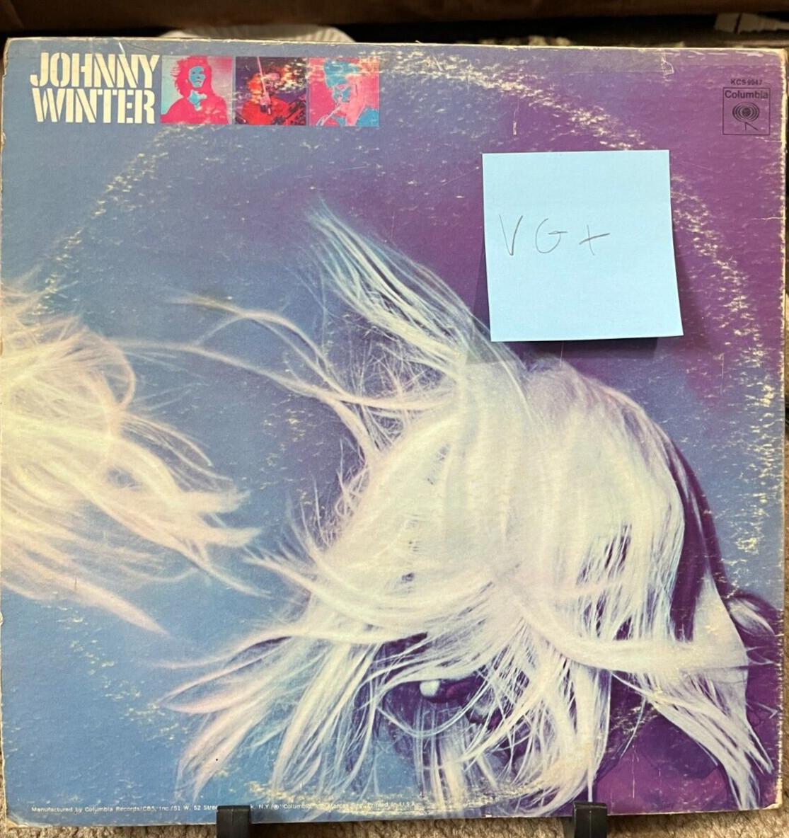 Johnny Winter Second Winter 1969 KCS9913 VG+ VG+ 1970 gatefold