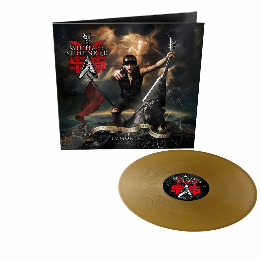MSG (MICHAEL SCHENKER GROUP) – IMMORTAL, 2021 EU GOLD vinyl LP, 1000 COPIES!