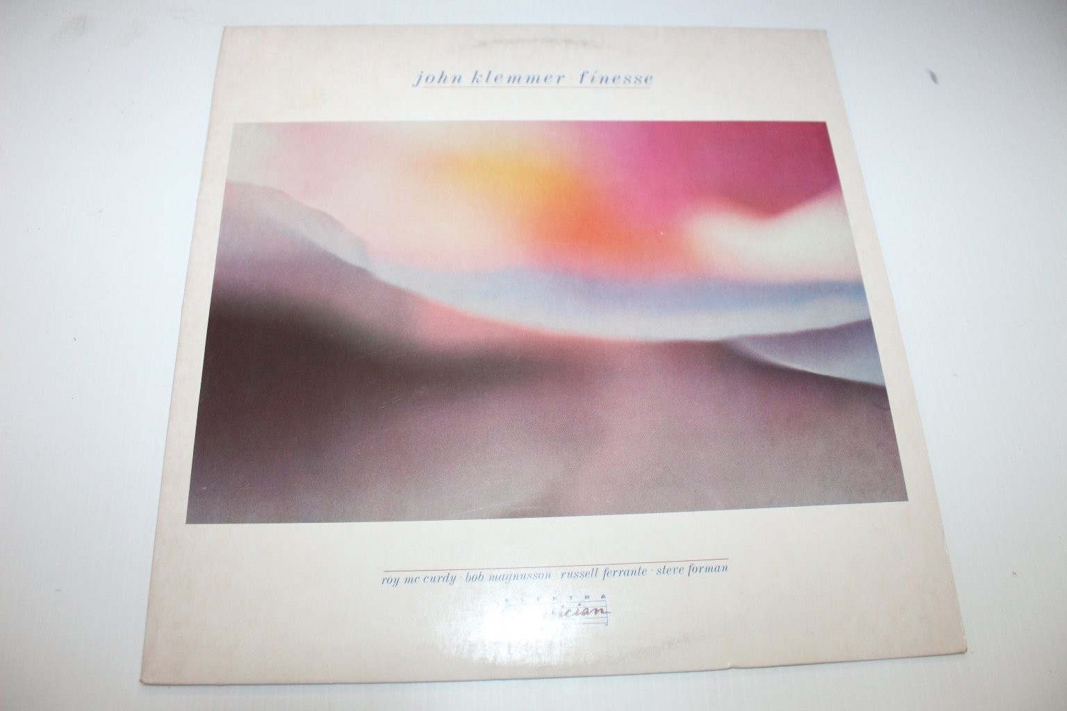 John Klemmer – Finesse LP Record 1981 Elektra Musician Jazz Fusion 33 RPM