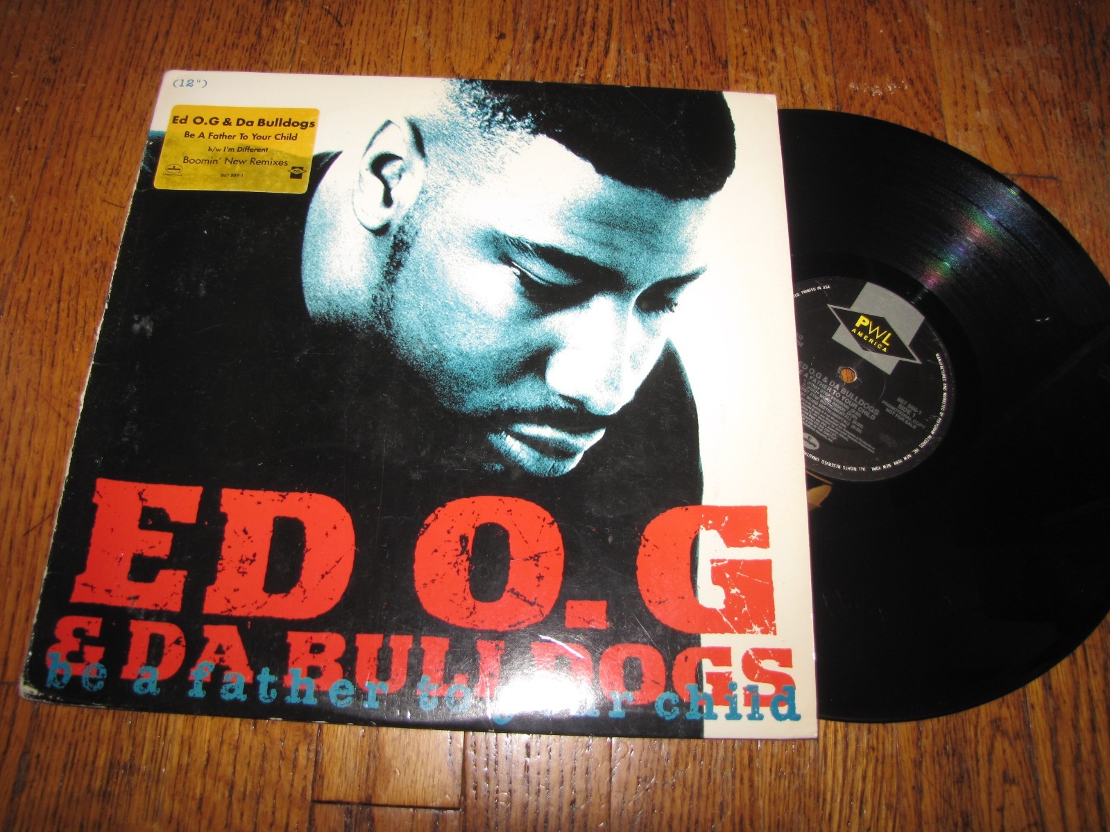 ED O.G & DA BULLDOGS – BE A FATHER TO YOUR CHILD PWL AMERICA RECORDS 12″ SINGLE