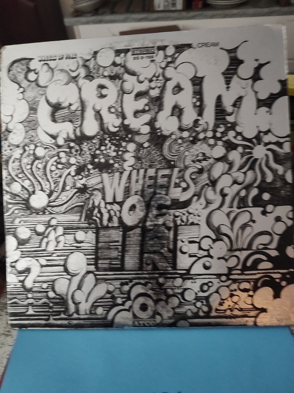 CREAM-Wheels Of Fire-1968-ATCO-SD-2-700-Double-Vinyl-Record-LP-early press-rare