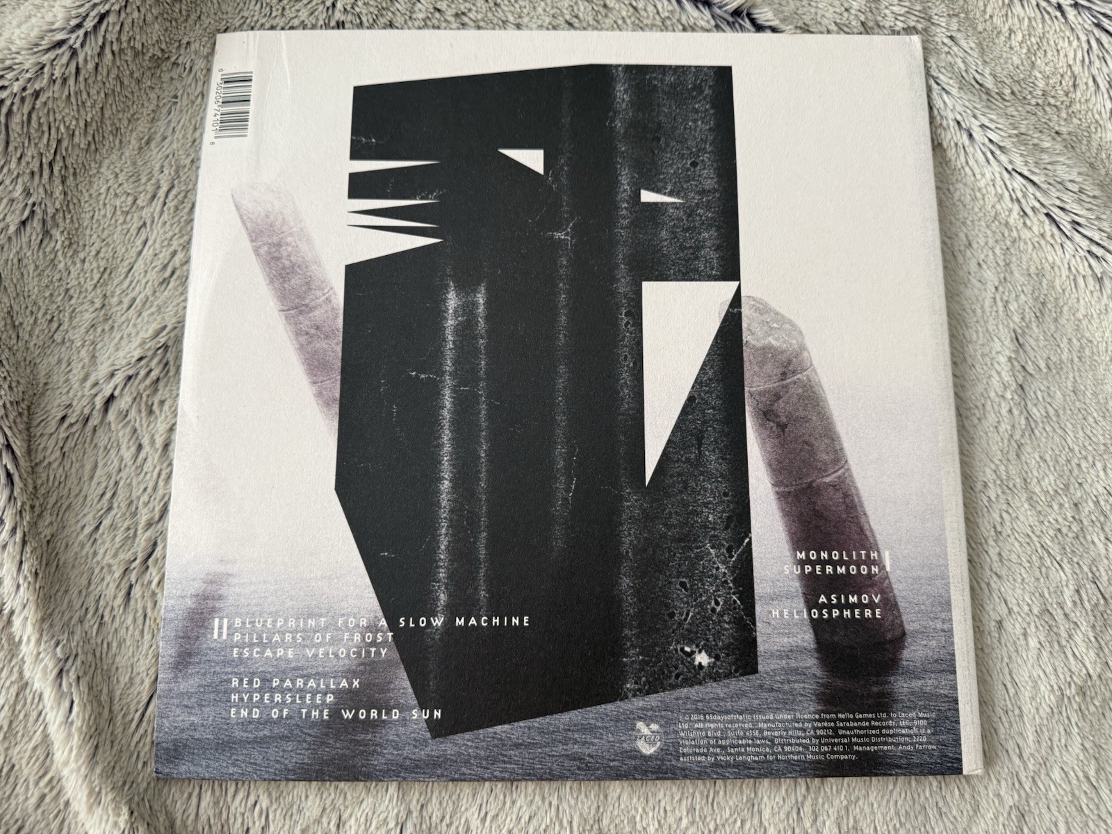 65daysofstatic No Man’s Sky: Music For An Infinite Universe Soundtrack 2016 LP