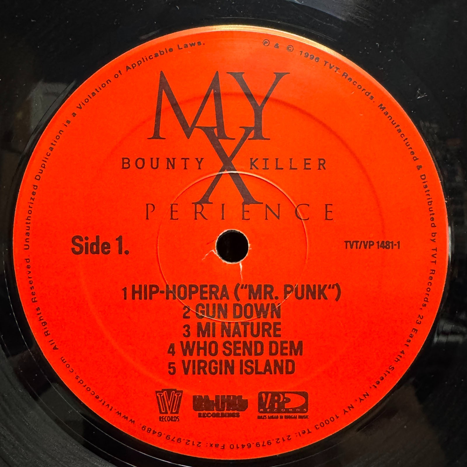BOUNTY KILLER – MY XPERIENCE CHAPTER 2 (VINYL LP) 1996!! RARE!! FUGEES + JERU