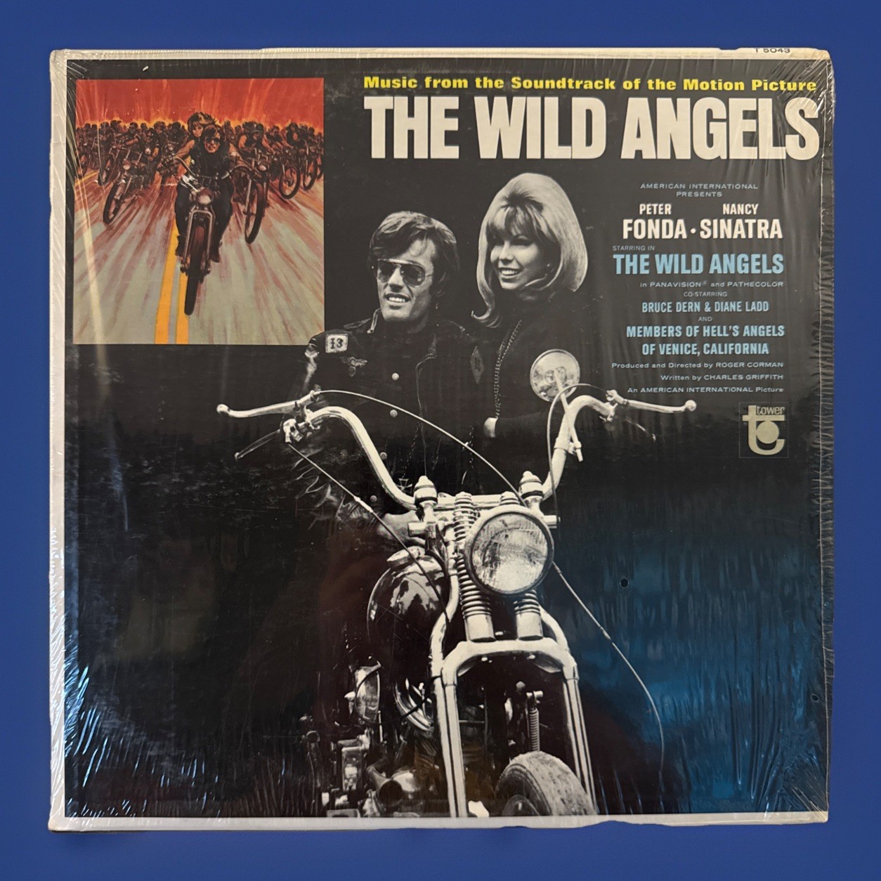 NANCY SINATRA & PETER FONDA: THE WILD ANGELS Vinyl 33 12” LP Album Rare!
