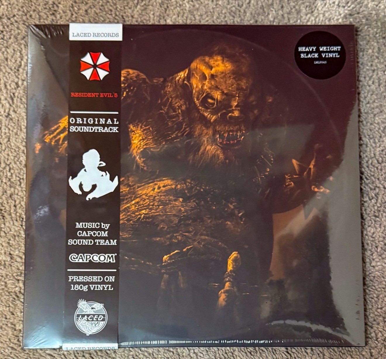 Resident Evil 5 Deluxe Triple Vinyl LP Laced Records