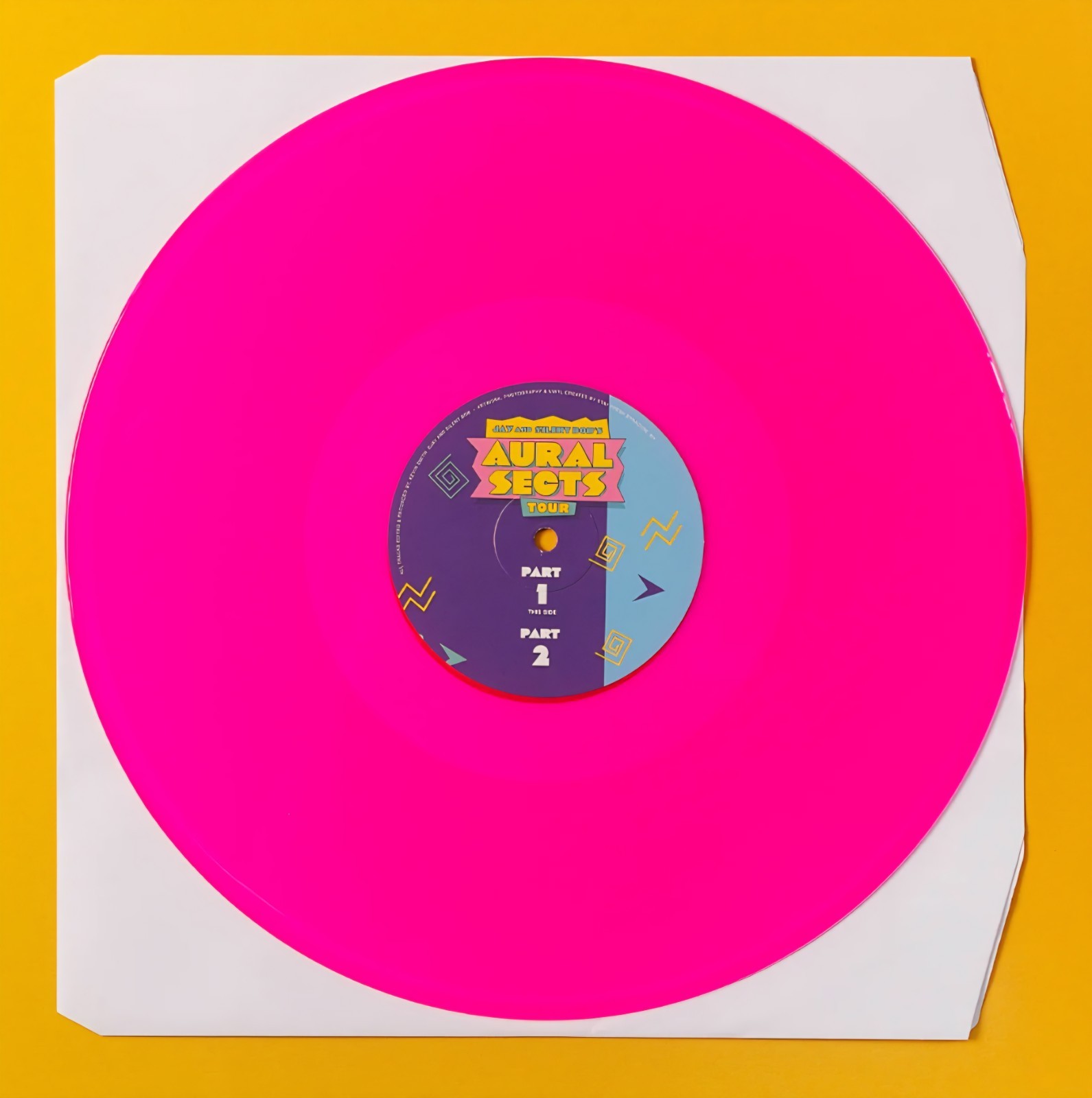 Jay And Silent Bob’s – Aural Sects Tour LP (Neon Pink Vinyl) *SIGNED* BRAND NEW