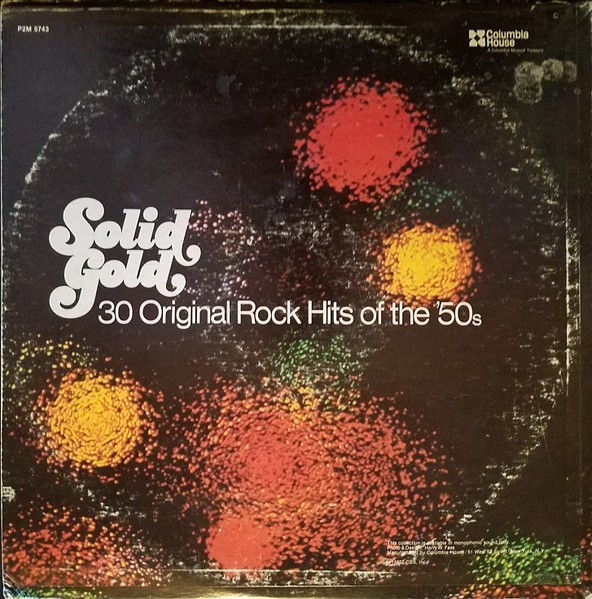 Various – Solid Gold / 30 Original Rock Hits Of The ’50s (LP) (Very Good Plus (V