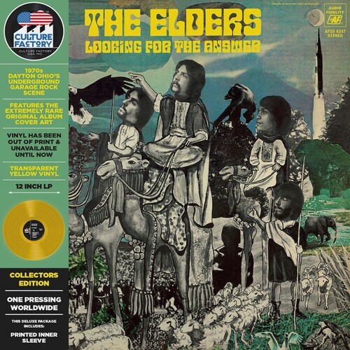 PRE-ORDER The Elders – Looking for the Answer – Yellow [New Vinyl LP] Colored Vi