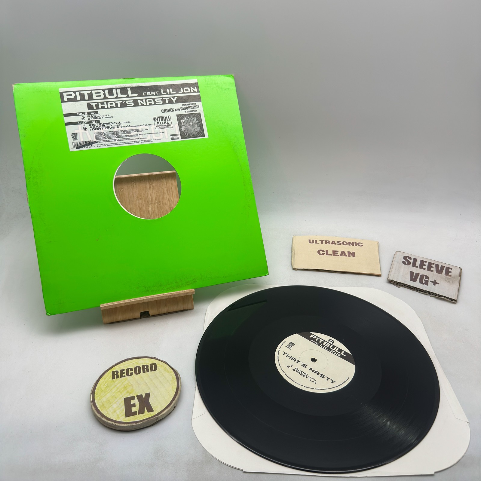 Pitbull Feat Lil’ Jon- That’s Nasty EX/VG+ Ultrasonic Clean 2004 Vinyl Record
