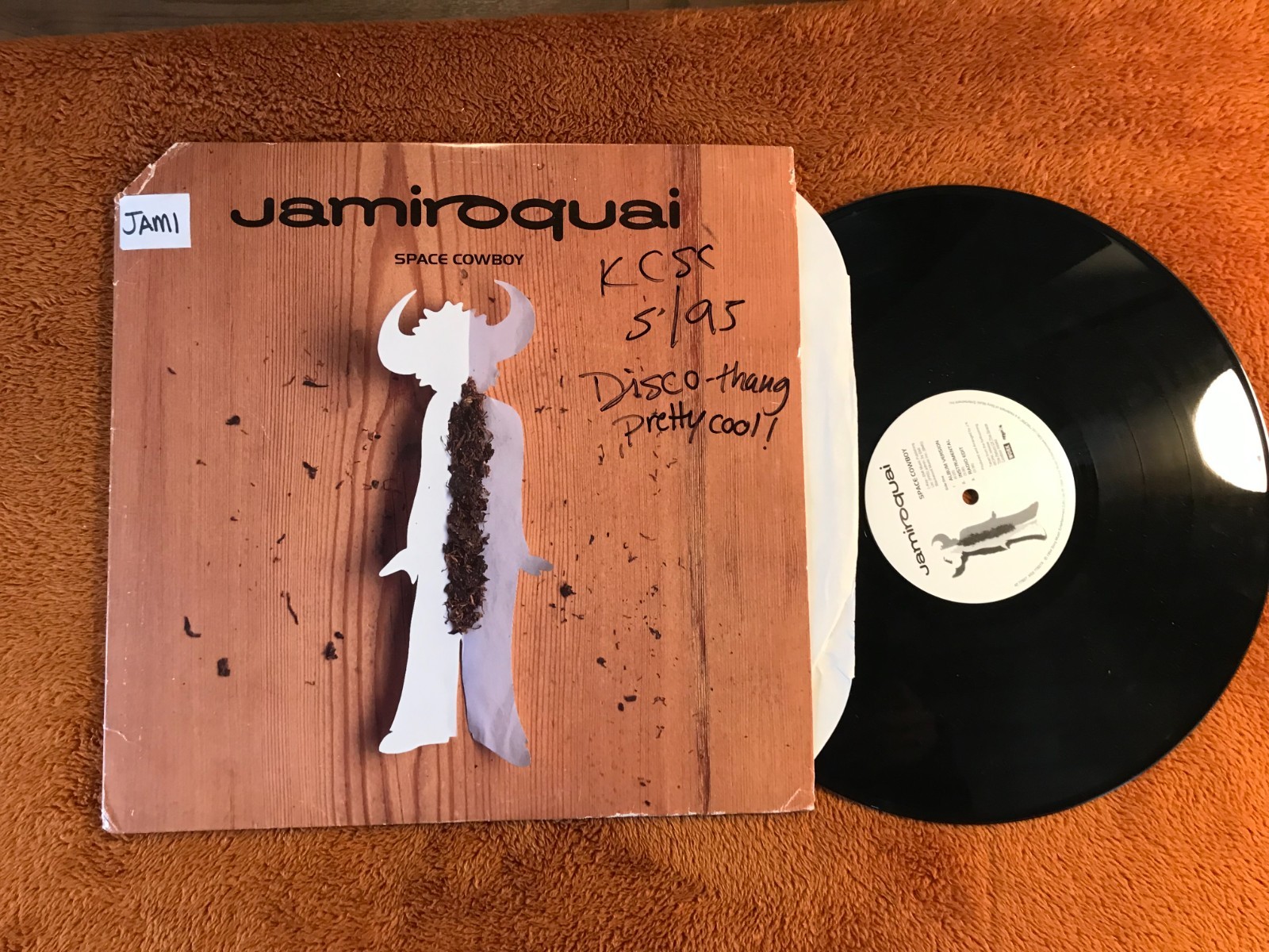 Jamiroquai Space Cowboy 1994 US 6 tracks 12″ EP Vinyl Record original soul funk