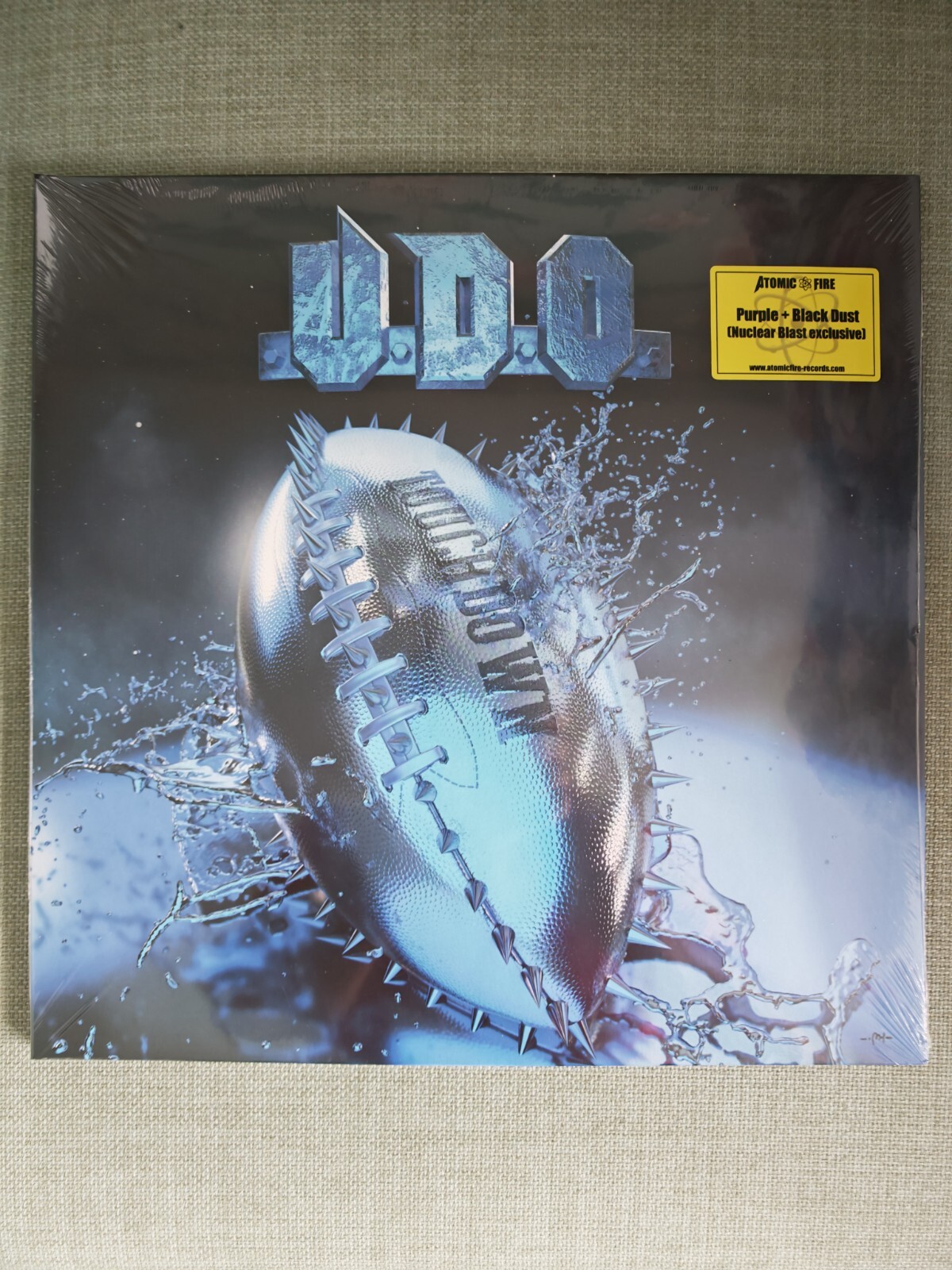 U.D.O TOUCHDOWN 12″DOUBLE PURPLE + BLACK DUST VINYL LP NEW&SEALED