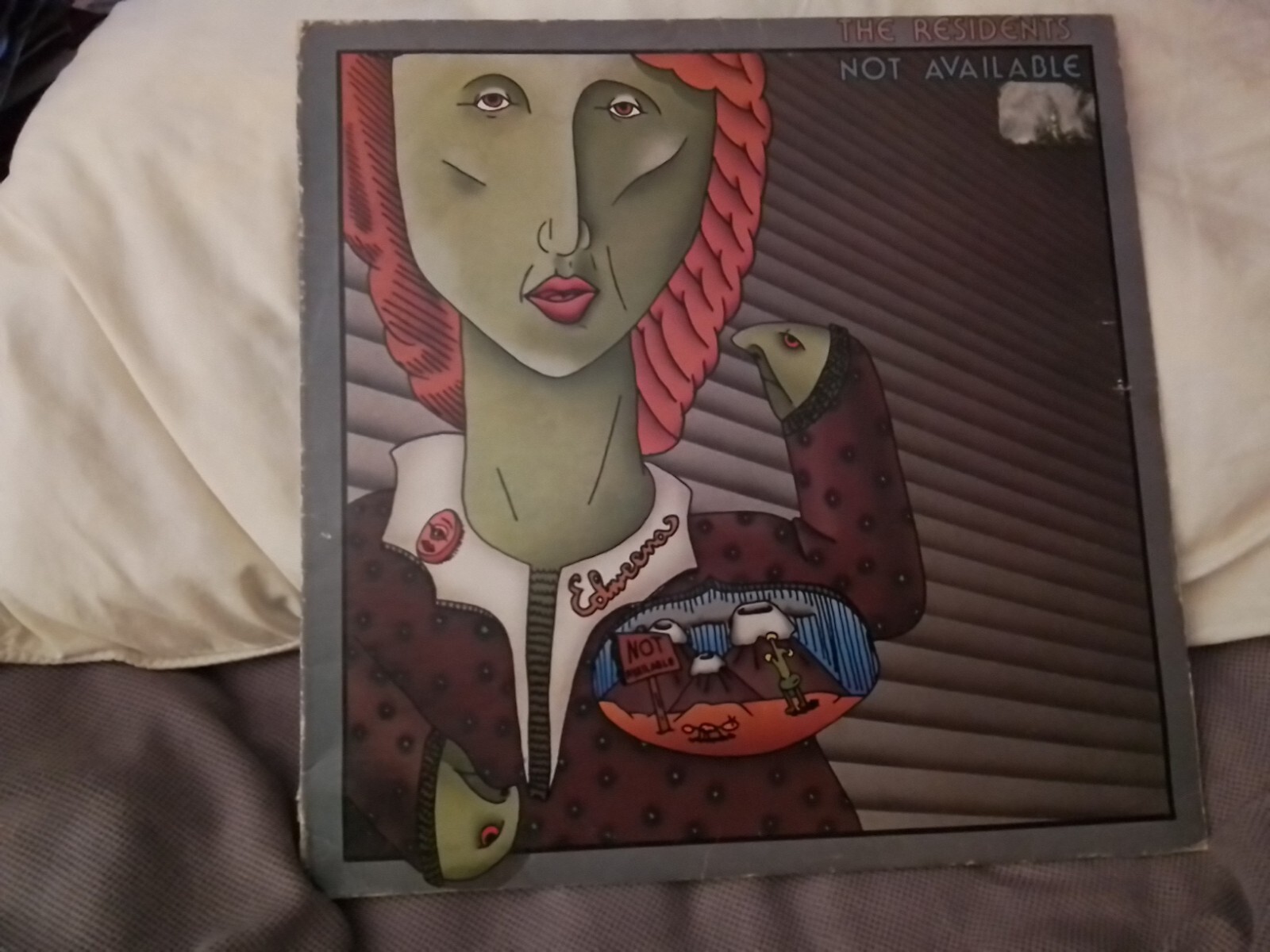 The Residents -Not Available- 12″ Vinyl LP Reissue, RP-US Imp RR1174 – 1985 VG++