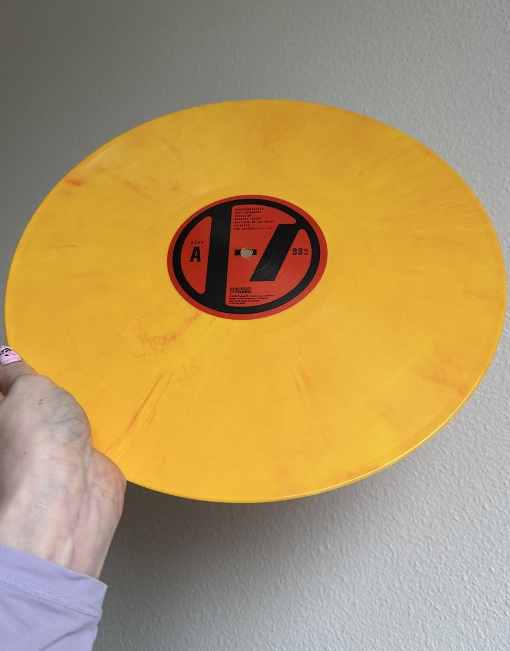 Twenty One Pilots Clancy Inferno Colored LP Exclusive Limited Release Vinyl