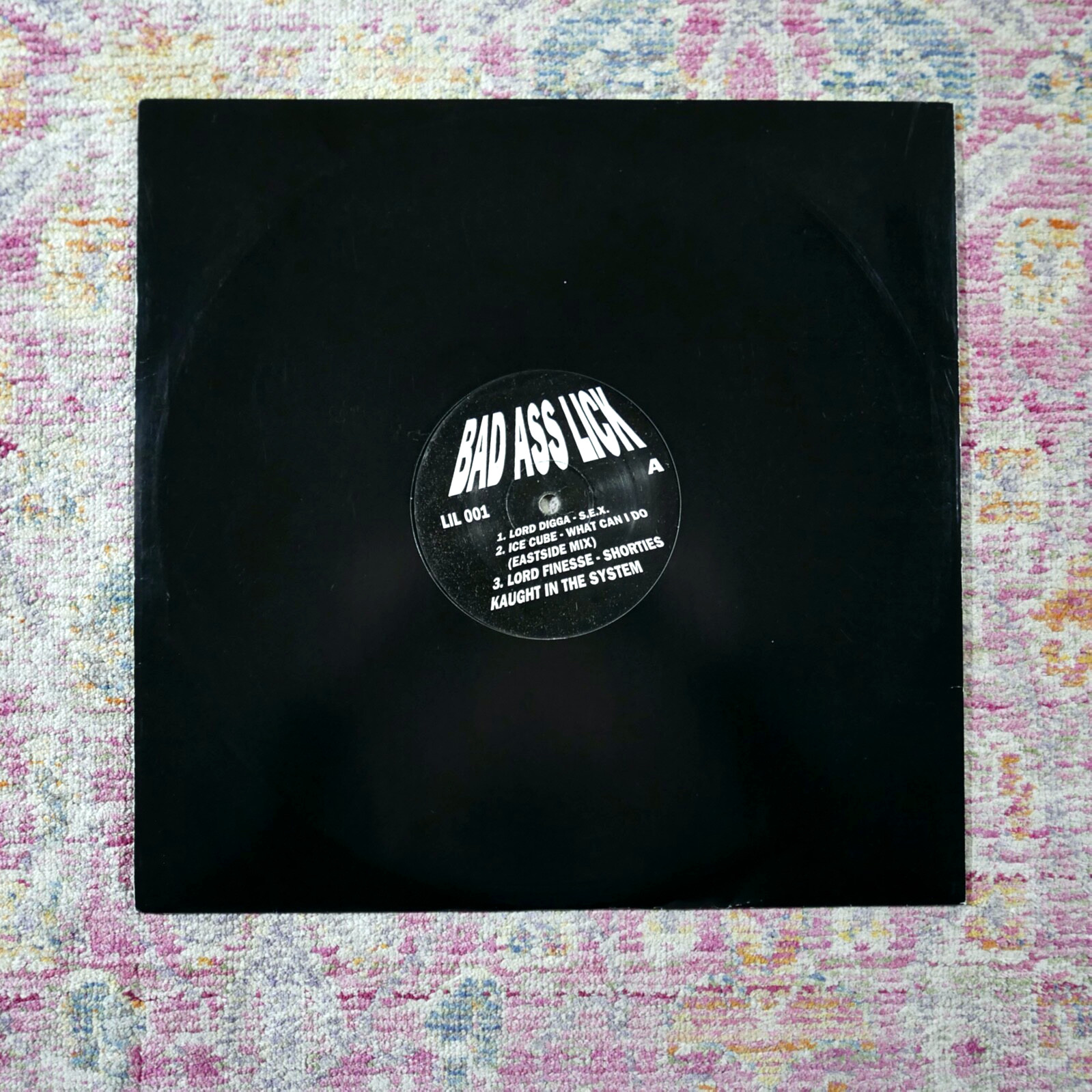 Ice Cube Tribe Called Quest Lord Finesse Digga Saafir Bad Ass Lick 12″ EP LIL001